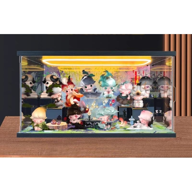 [ผู้ขาย Sg ในพื้นที่] POPMART Themed Acrylic Display Case - Dimoo ...