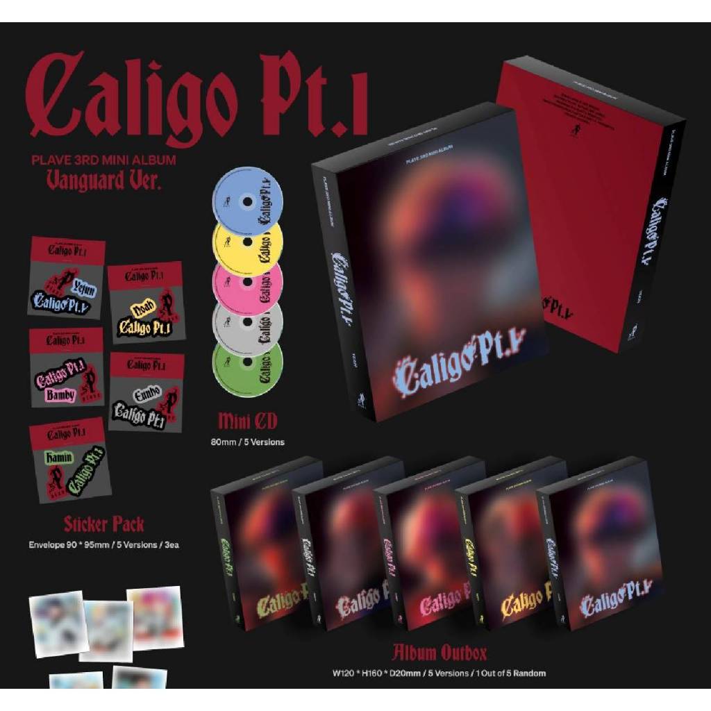 PLAVE Mini アルバム Caligo Pt.1 Vanguard セット 【公式通販】