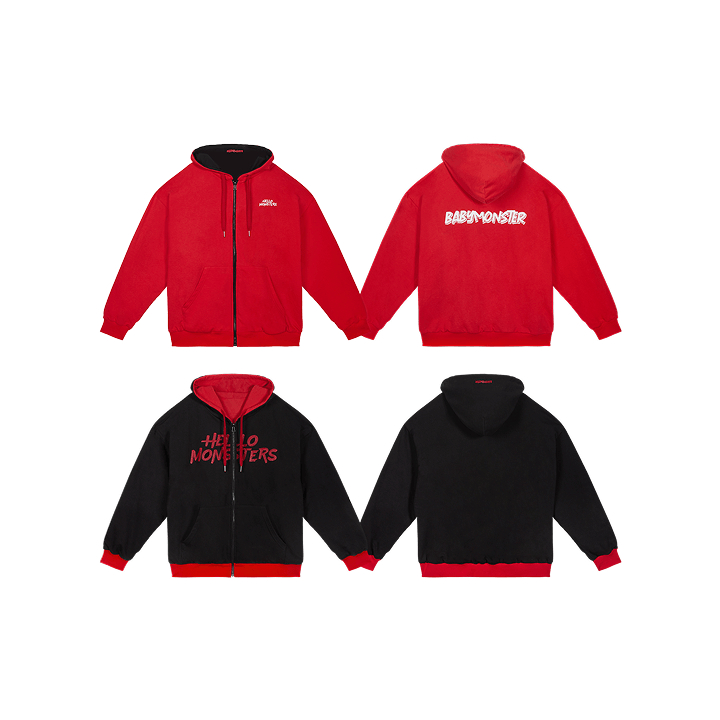 BABYMONSTER [HELLO MONSTERS] IN ASIA TOUR MD / REVERSIBLE ZIP-UP