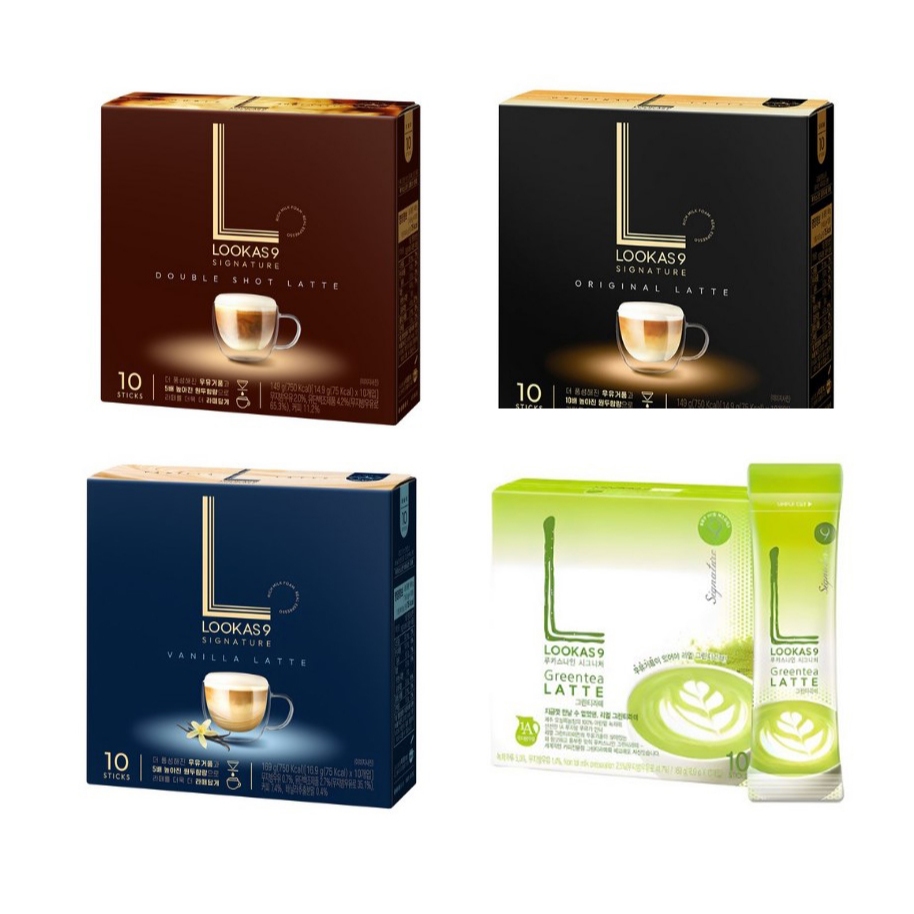 [Lucas Lookas9] Original Latte Coffee Vanilla Double Espresso Green Tea ...