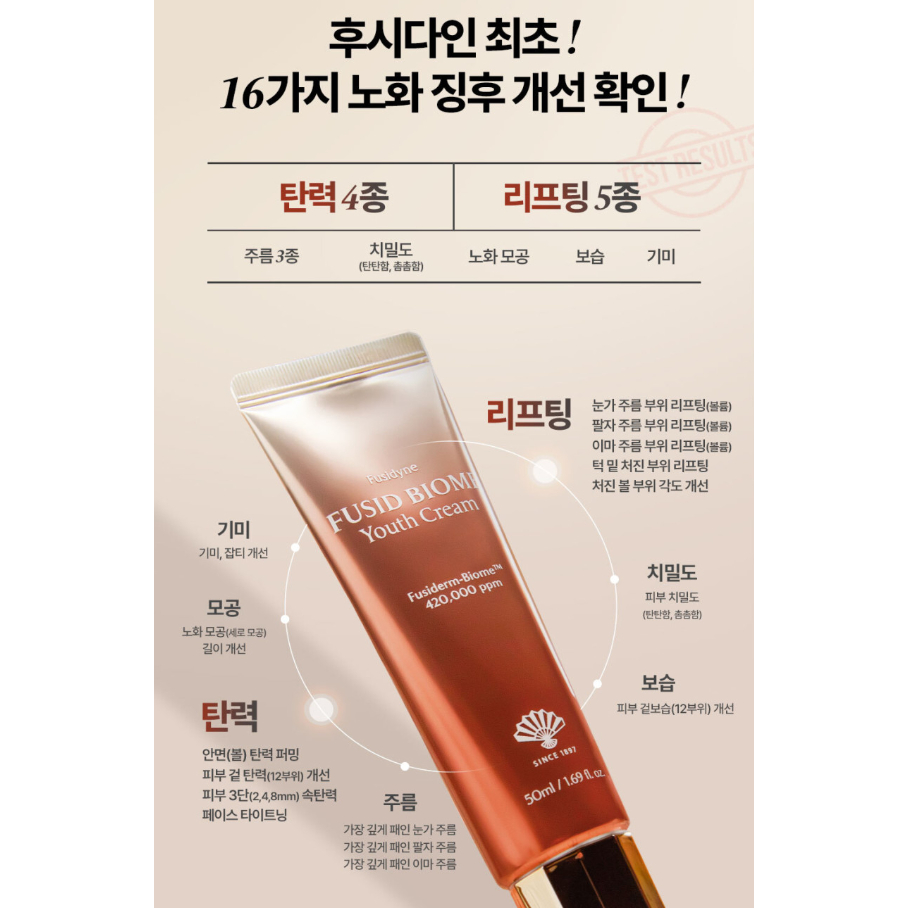 1+1] DONGWHA FUSIDYNE Fusid Biome Youth Cream 50ml / Skin Barrier