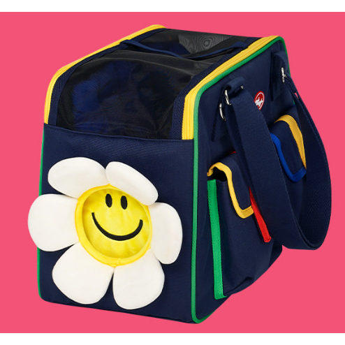 PETHROOM X Wiggle Wiggle] กระเป๋าใส่สัตว์เลี้ยง | กระเป๋าเดินทางมี
