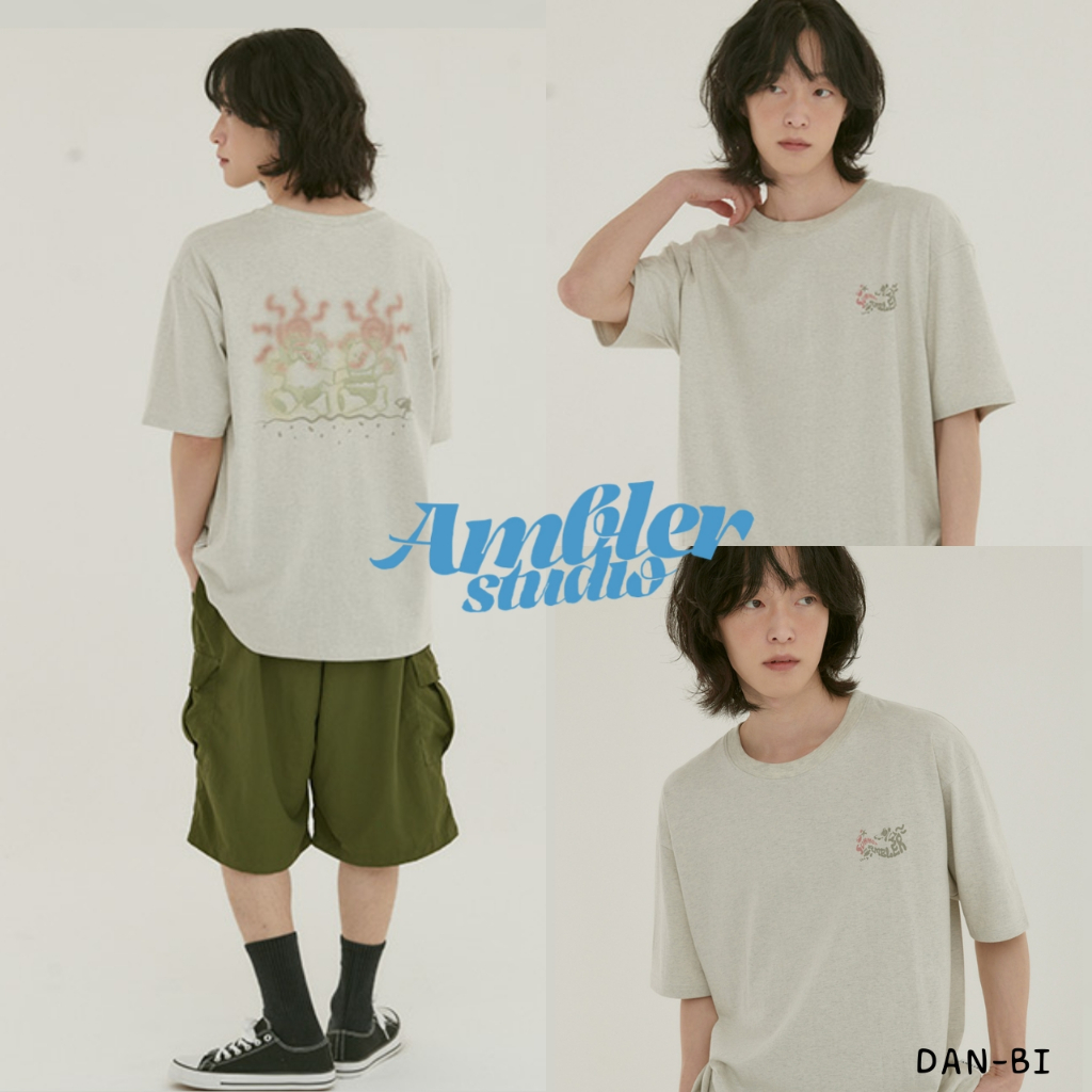 [AMBLER] SUMMER AMBLER GRAPHIC T-SHIRTS_2color / UNISEX / สินค้า KR แท้ ...