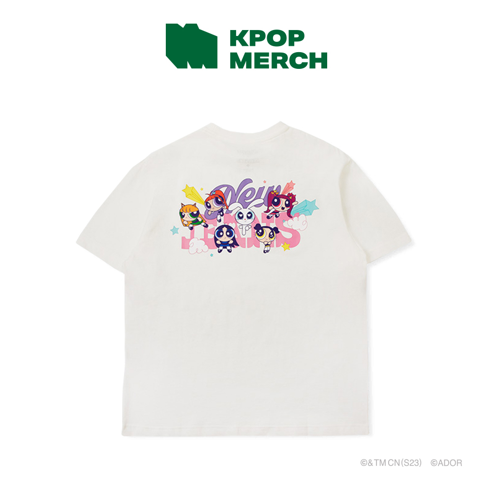 LINE FRIENDS NewJeans THE POWERPUFF GIRLS X NJ SHORT SLEEVE T 