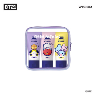 Bts (BangTan Boys) BT21 minini ชุดผลิตภัณฑ์ดูแลความเสียหาย สําหรับเดินทาง