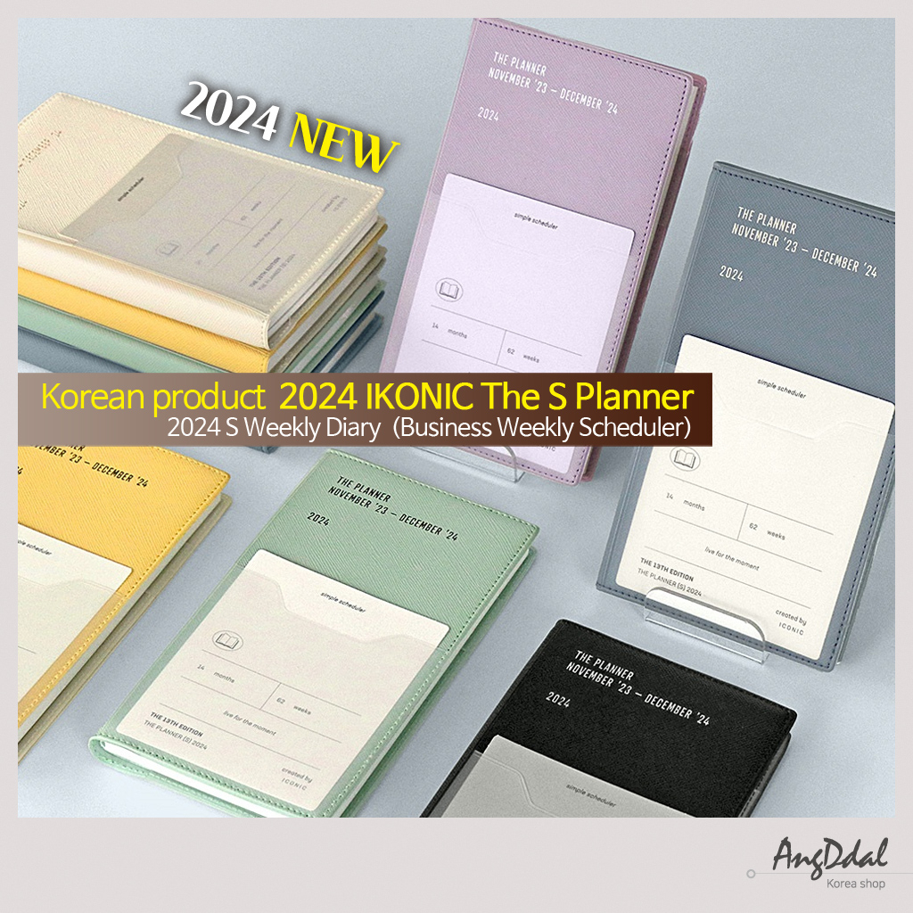 สินค้าเกาหลี-2024-iconic-the-planner-s-weekly-diary-ตารางธุรกิจรายสัปดาห์