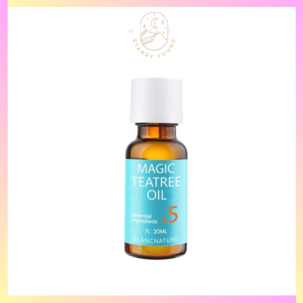 พร้อมส่ง Blanc Nature Magic Tea Tree Oil น้ํามันต้นชา 20 มล. | Shopee ...
