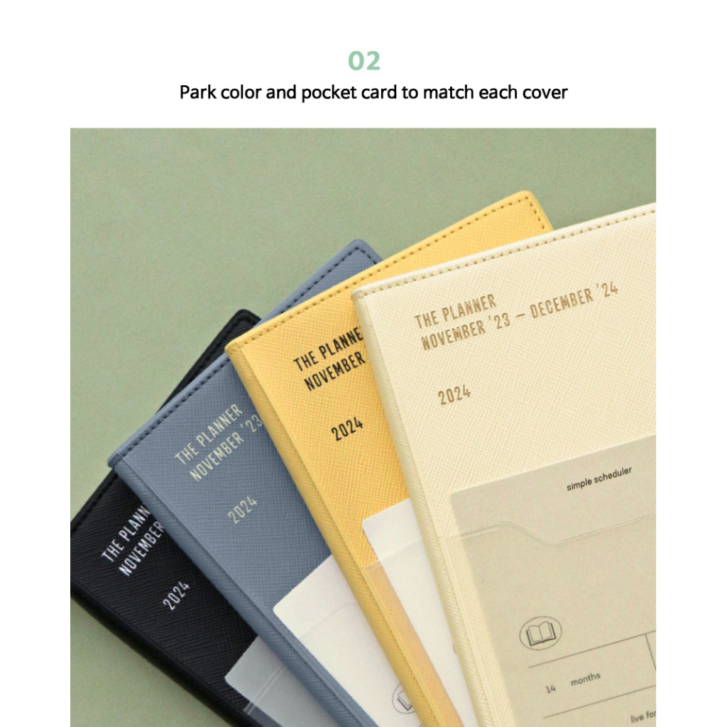 สินค้าเกาหลี-2024-iconic-the-planner-s-weekly-diary-ตารางธุรกิจรายสัปดาห์