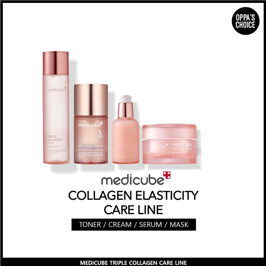 ready-to-ship-medicube-collagen-care-line-toner-serum-cream