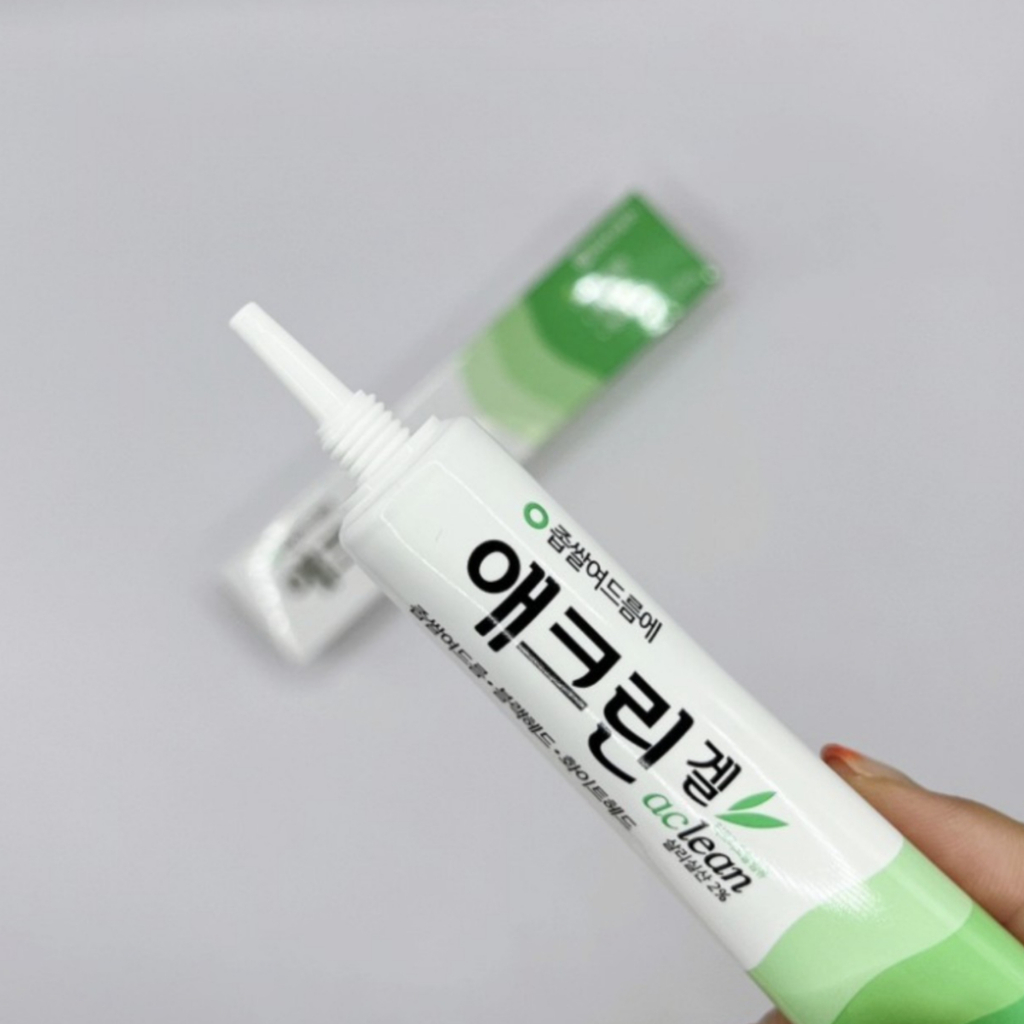 DONG-A เดงอา ฟาร์มา Aclean Gel 20g/แพ็คยับยั้งสิวแบคทีเรียMillet Acne ...