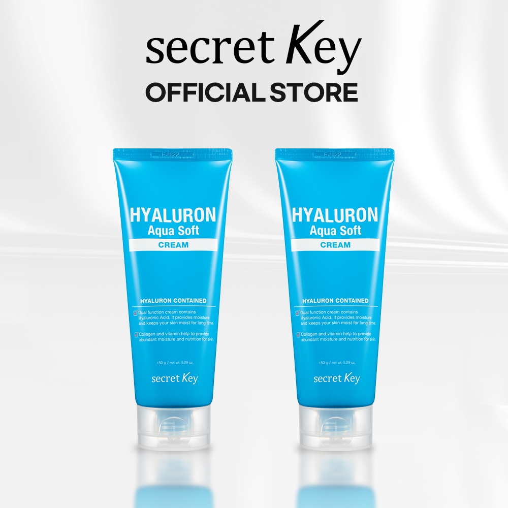 [SECRETKEY Official] Hyaluron Aqua Soft Cream 150 กรัม [ซื้อหนึ่งแถมอีก ...