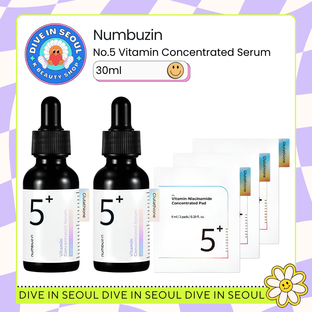 [NUMBUZIN] No.5+ Glutathione Vitamin Concentrated Serum 30ml Shopee Thailand