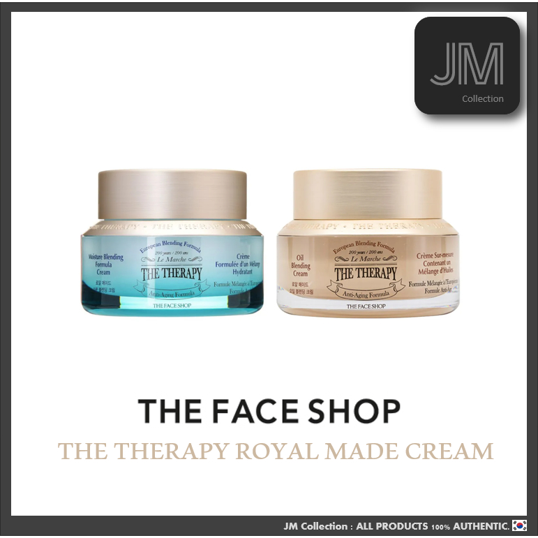 [THE FACE SHOP] The Therapy Royal made Oil Blending Cream 50ml