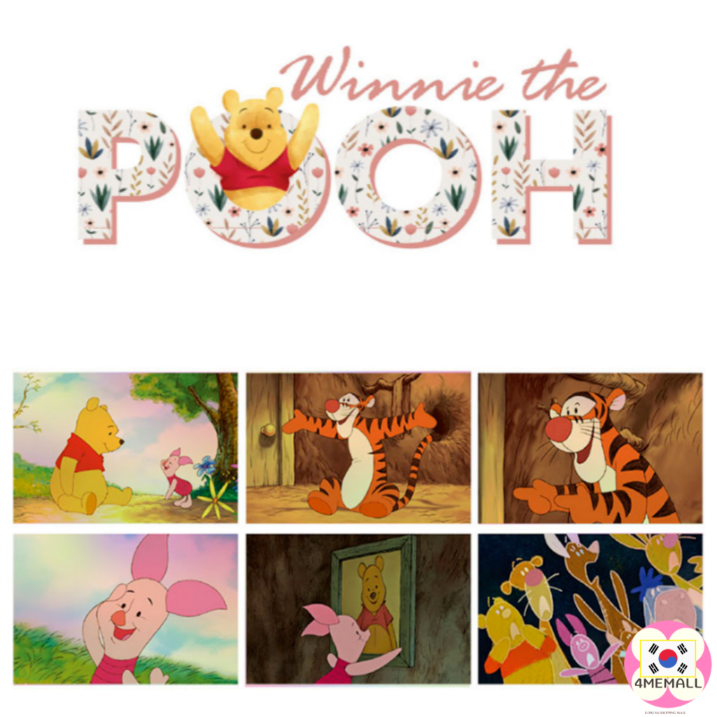 โปสการ์ด-รูปการ์ตูน-disney-winnie-the-pooh-hologram-สําหรับเก็บสะสม-30-ชิ้น-ชุด-30-ชิ้น