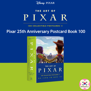 Pixar หนังสือโปสการ์ด ลายครบรอบ 25 ปี 100 ชิ้น (ชุด) 100 ชิ้น