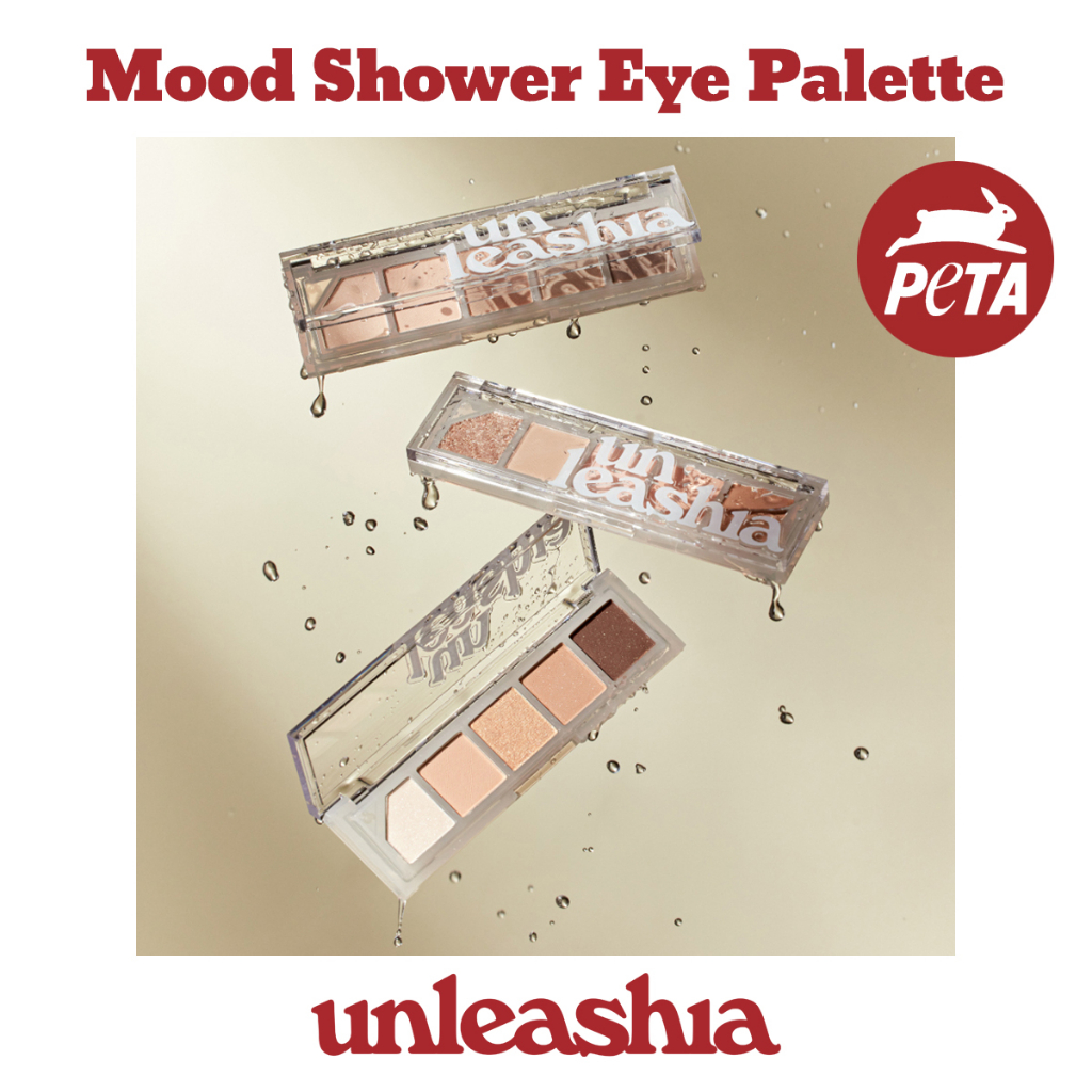 MOOD SHOWER FACE PALETTE – Highlighter-Palette Mit 5 Farbtönen, Mattem Glitzer, Für Strahlenden Glow