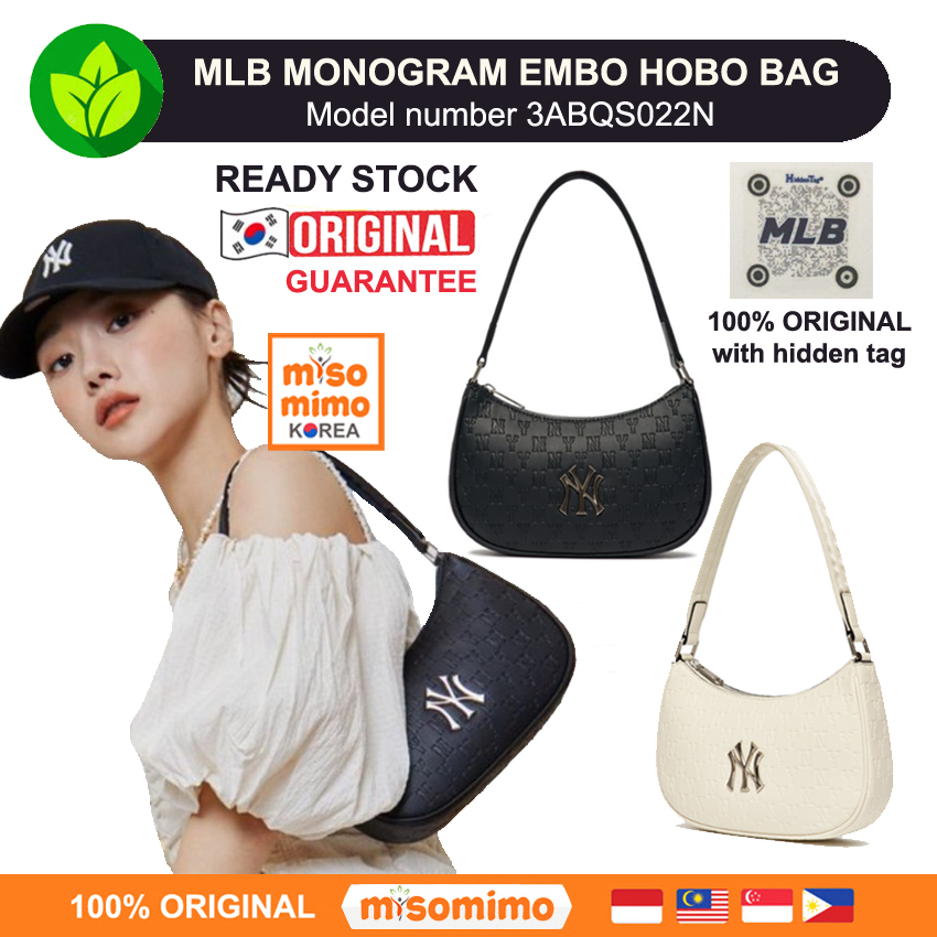 MLB Monogram Embo Hobo Bag