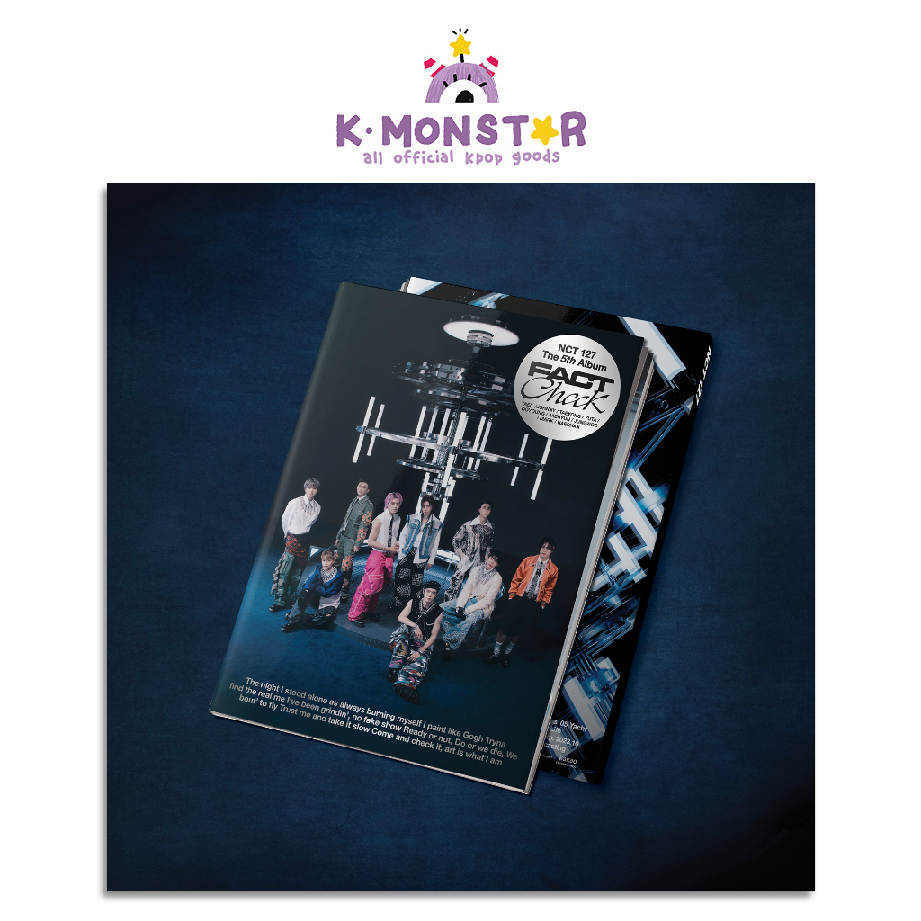 NCT 127 FACT CHECK 5TH FULL ALBUM CHANDELIER VER. Shopee Thailand