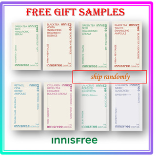 [SAMPLE_Gift] อินนิสฟรี ซีรี่ส์ตัวอย่าง_ส่งแบบสุ่ม / [SAMPLE_Gift] innisfree Sample Series_Send at Random