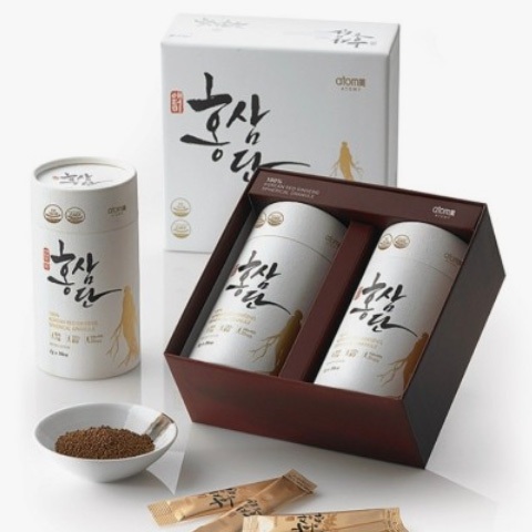 Atomy Hongsamdan (เม็ดทรงกลมโสมเกาหลี) 1g X 30แท่ง X 2ea รวม 60 แท่ง ...