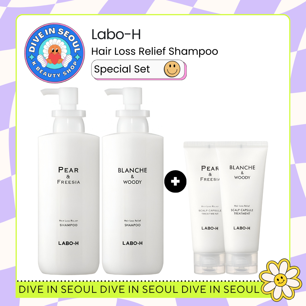 Labo-H Hair Loss Relief Shampoo Scalp Strengthening 400ml