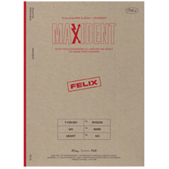 STRAY KIDS - [ MAXIDENT ] Mini Album (CASE Ver.) | Shopee Thailand