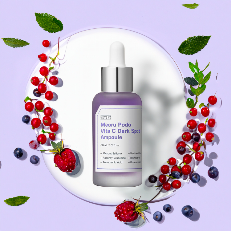 [Sungboon Editor] Meoru Grape Vita C Dark Spot Ampoule 30 มล. / Pad ...