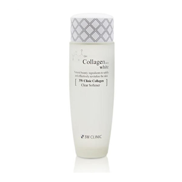 3W Clinic Collagen White Brightening Set (Softener, Emulsion, Cream)