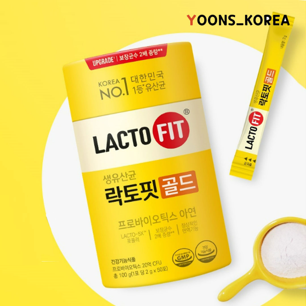 [Chong Kun Dang] Lacto Fit Probiotics Gold For All Ages อาหารเสริมเพื่อ ...