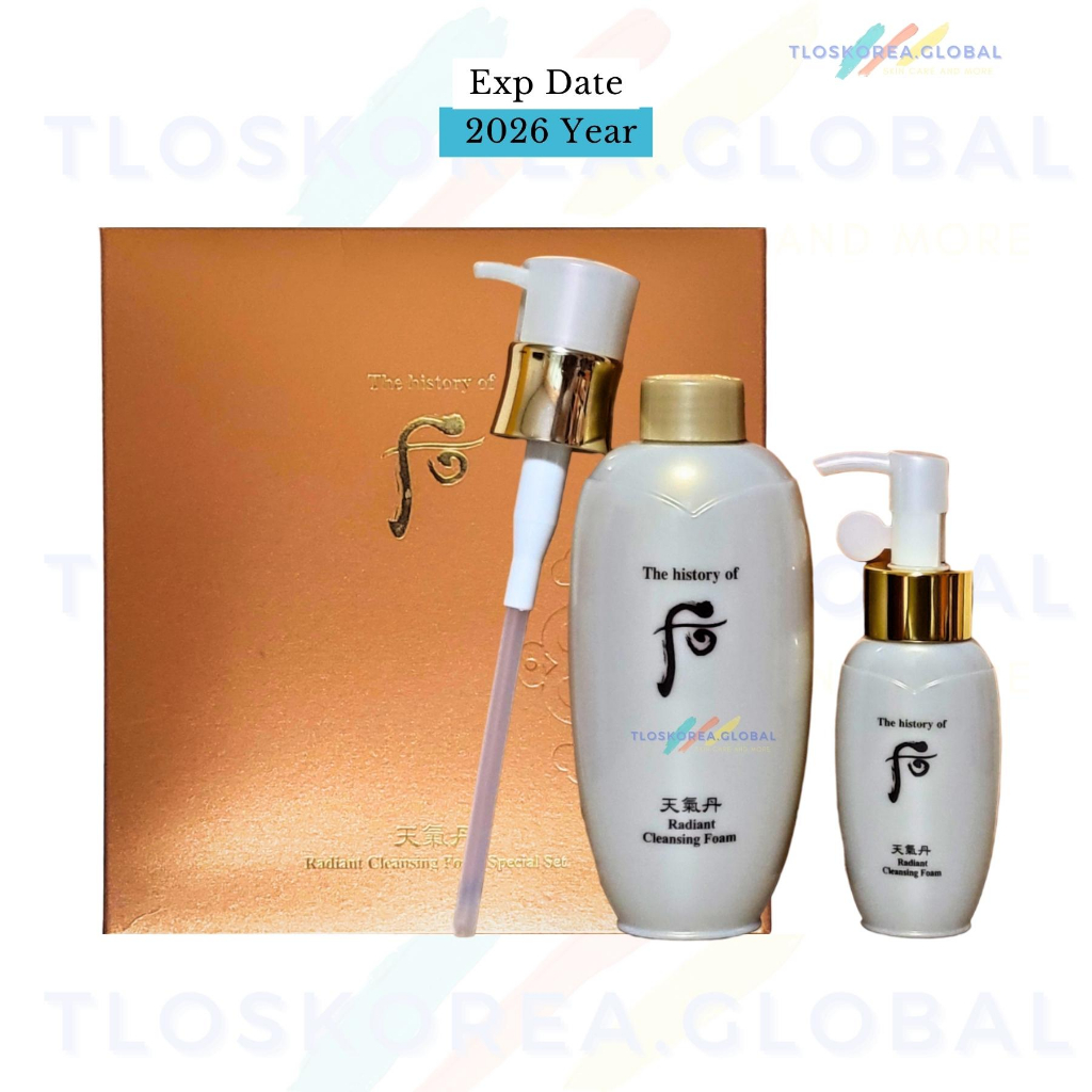 EXPDATE 2028 ประวัติของ whoo Cheongidan Hwahyun Radiant Cleansing Foam ...