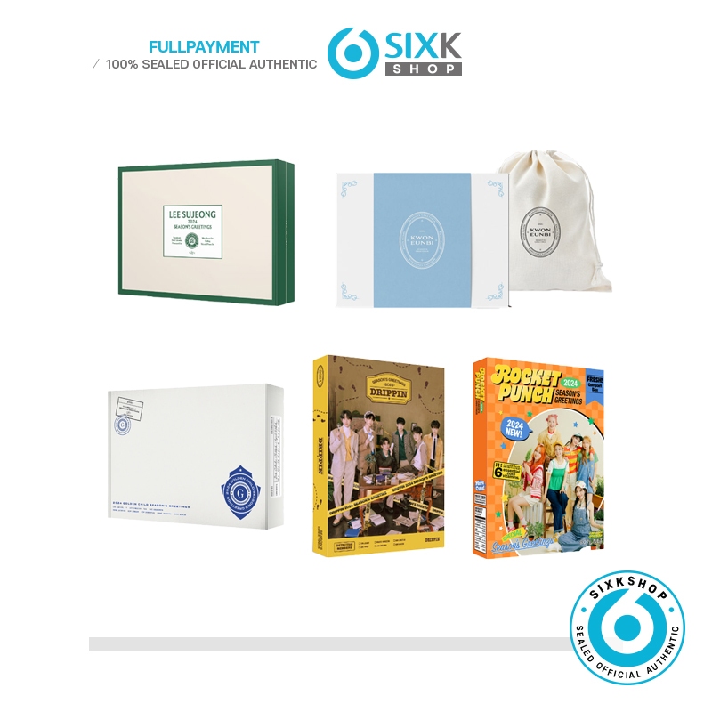 WOOLLIM Ent 2024 SEASON'S GREETINGS (GOLDEN CHILD_ROCKET PUNCH _DRIPPIN