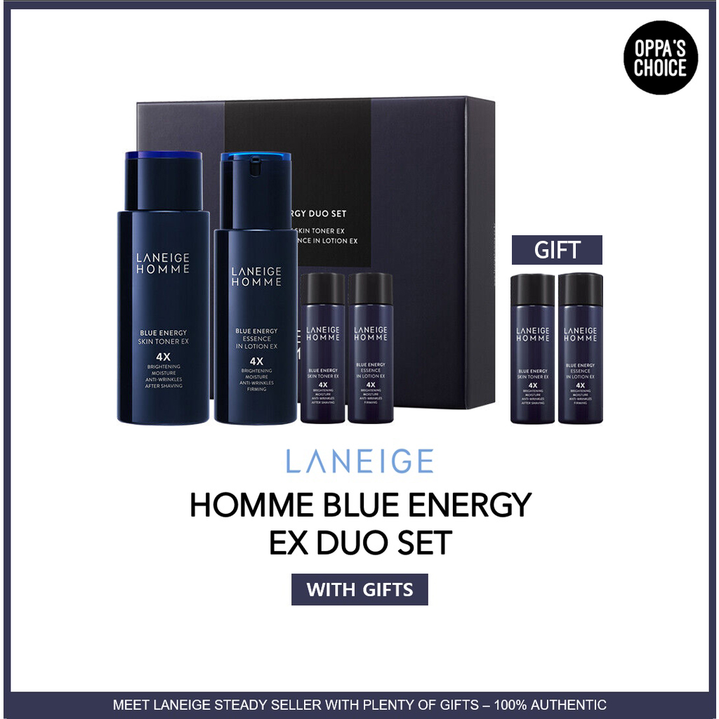 พร้อมส่ง-laneige-ชุด-blue-energy-ex-duo-with-gift
