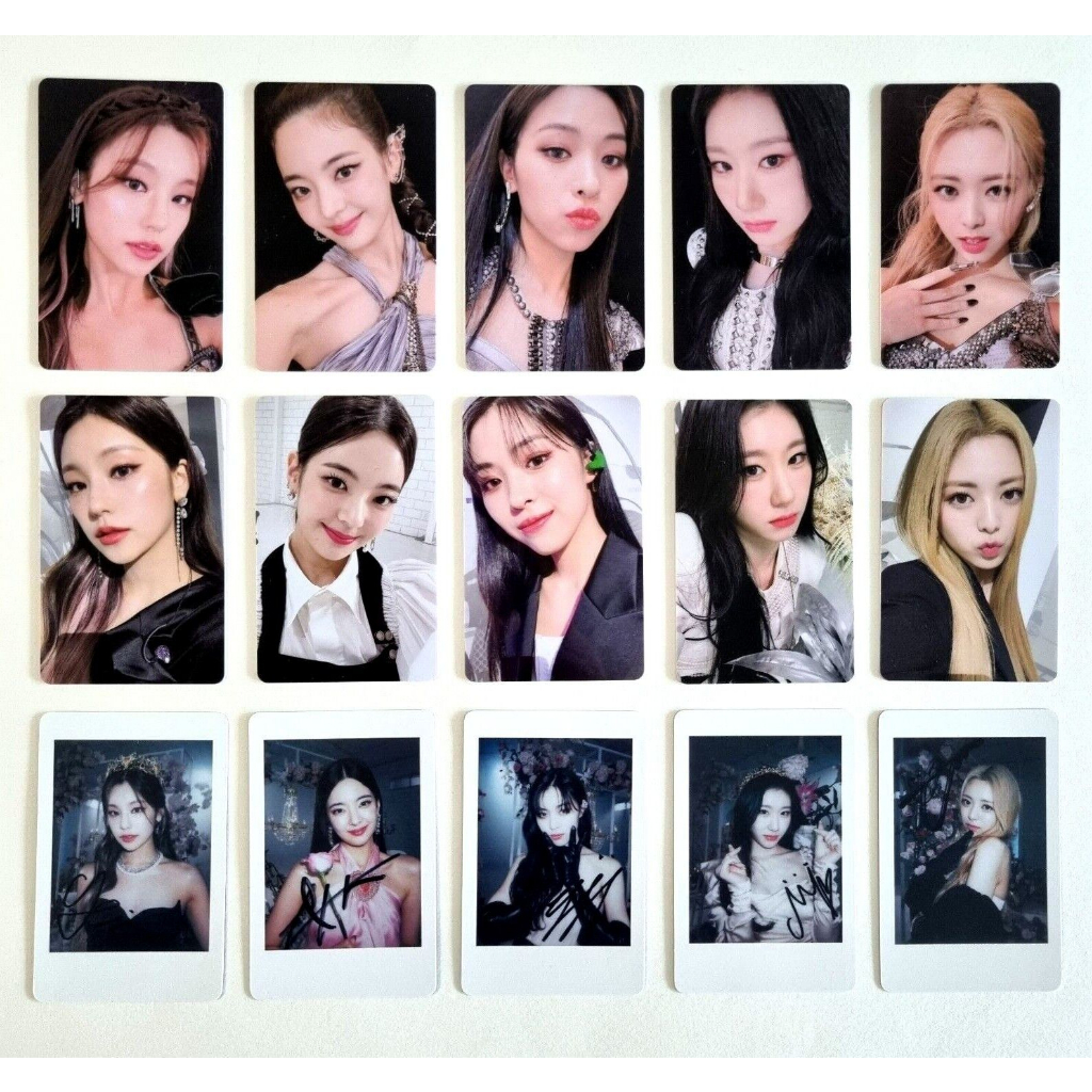 Itzy อัลบั้มรูปโพลารอยด์ PVC ขนาดเล็ก 5th | Shopee Thailand