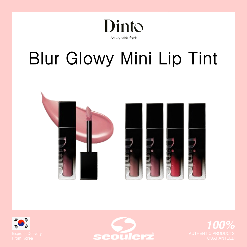 [Dinto] Blur Glowy Mini Lip Tint 4 Colors | Shopee Thailand