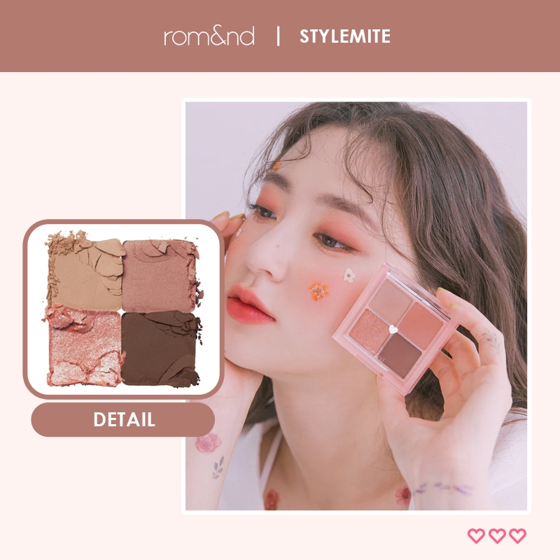 rom&nd better than eyes eye palette, 01 dried mango tulip, 1ea