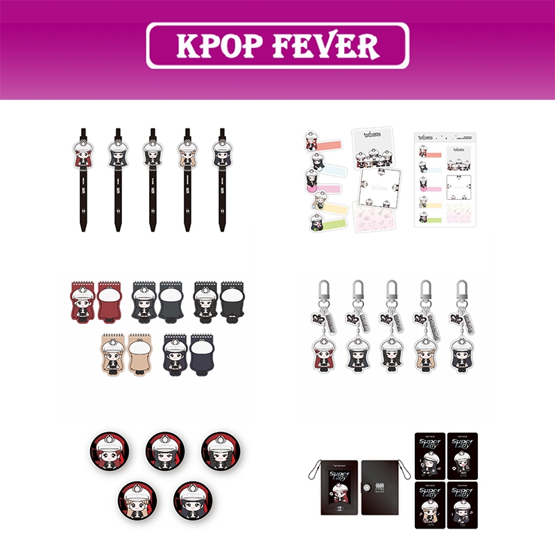 (G)I-DLE - MD [ NANADLE ] BALLPEN / LABEL STICKER SET / SPRING NOTE ...