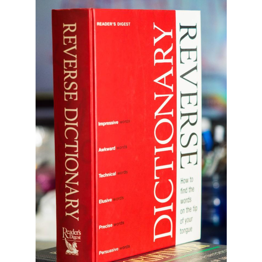 Clearance Readers Digest Illustrated Reverse Dictionary BK2027 (หนังสือ ...