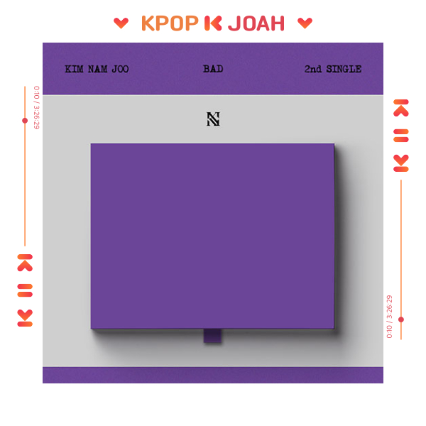 KIM NAM JOO (APINK) [BAD] 2nd SINGLE ALBUM (19th Mar.2024) | Shopee
