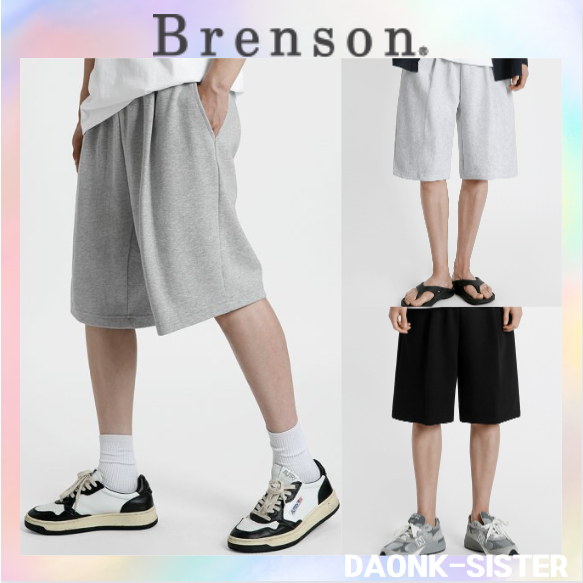 [ Brenson ] (unisex) กางเกงขาสั้น 5 สี สไตล์เกาหลี ของแท้ 100% | Shopee ...