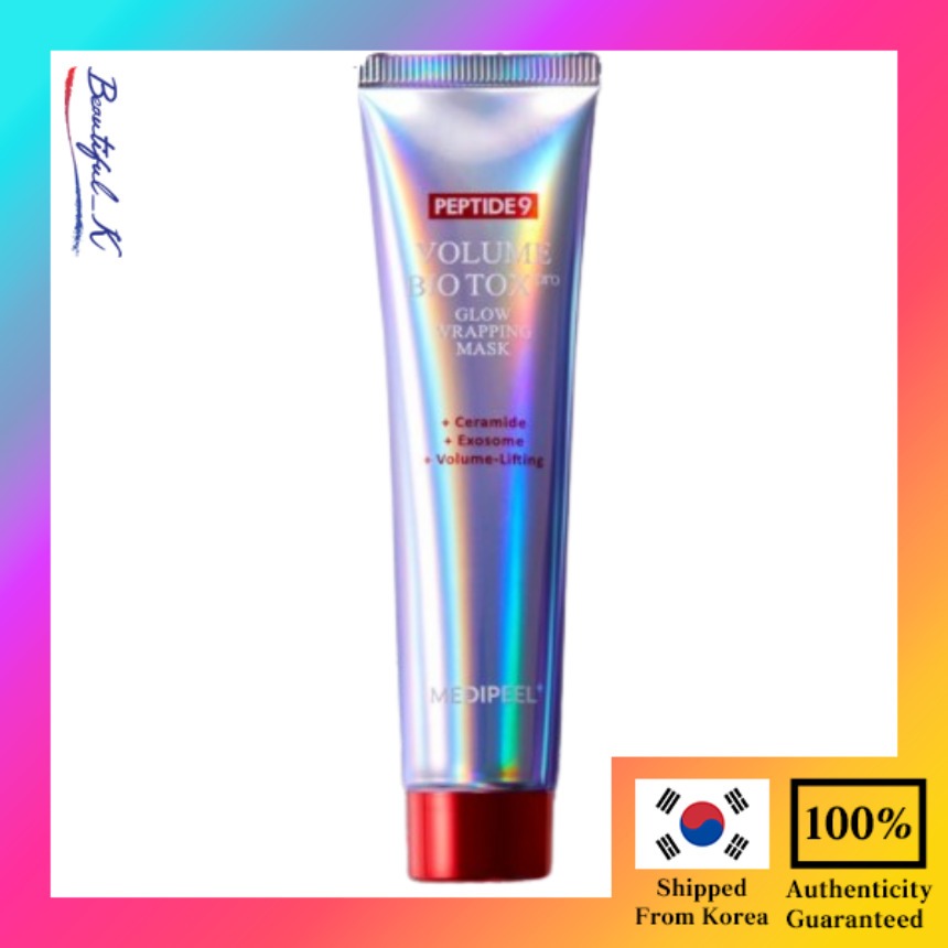 Medipeel Peptide 9 ปริมาณ Bio Tox Glow Wrapping Mask Pro 70ml 
