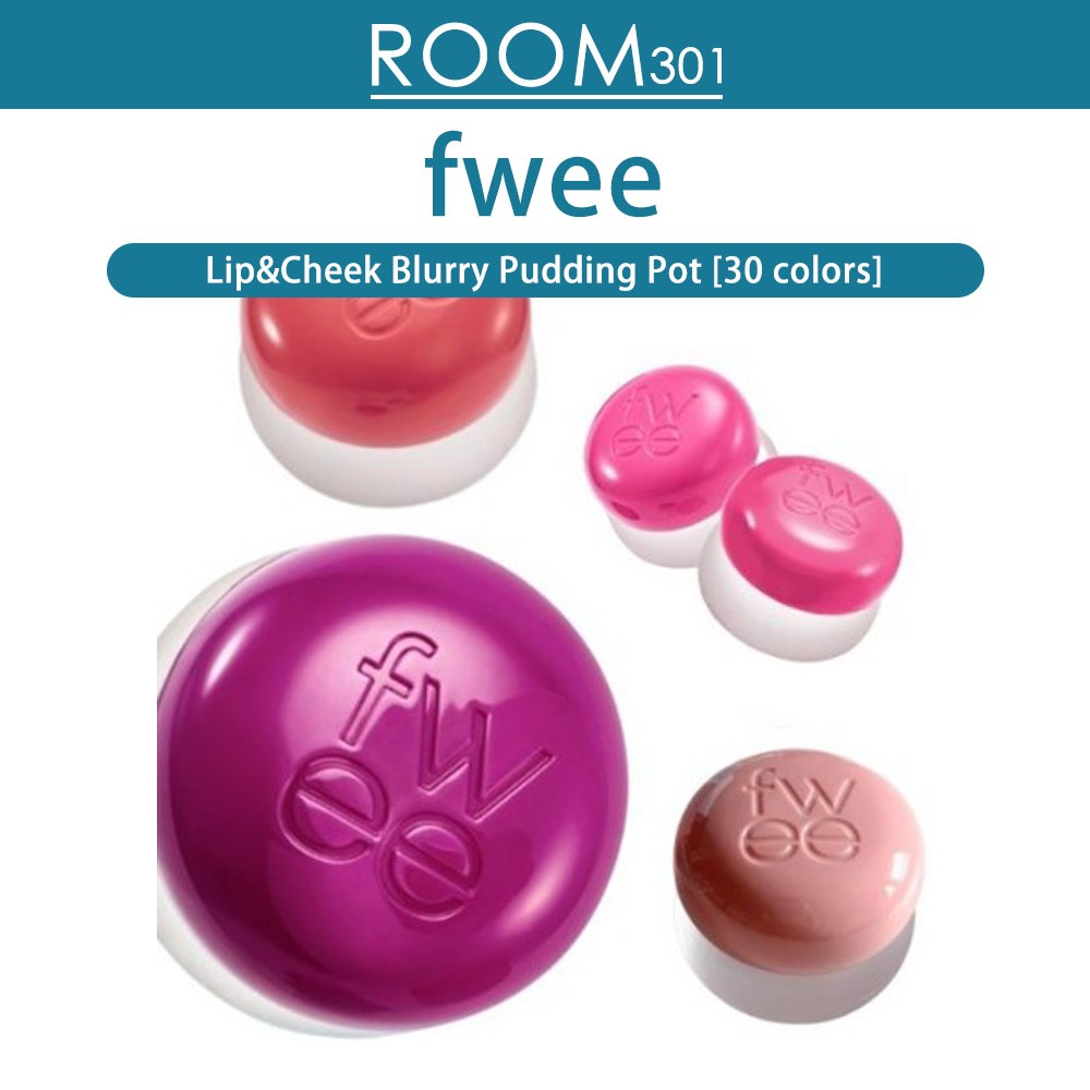 [fwee] Lip&Cheek Blurry Pudding Pot บลัชออน ลิปแอนด์ชีค พุดดิ้งพอต 30 ...
