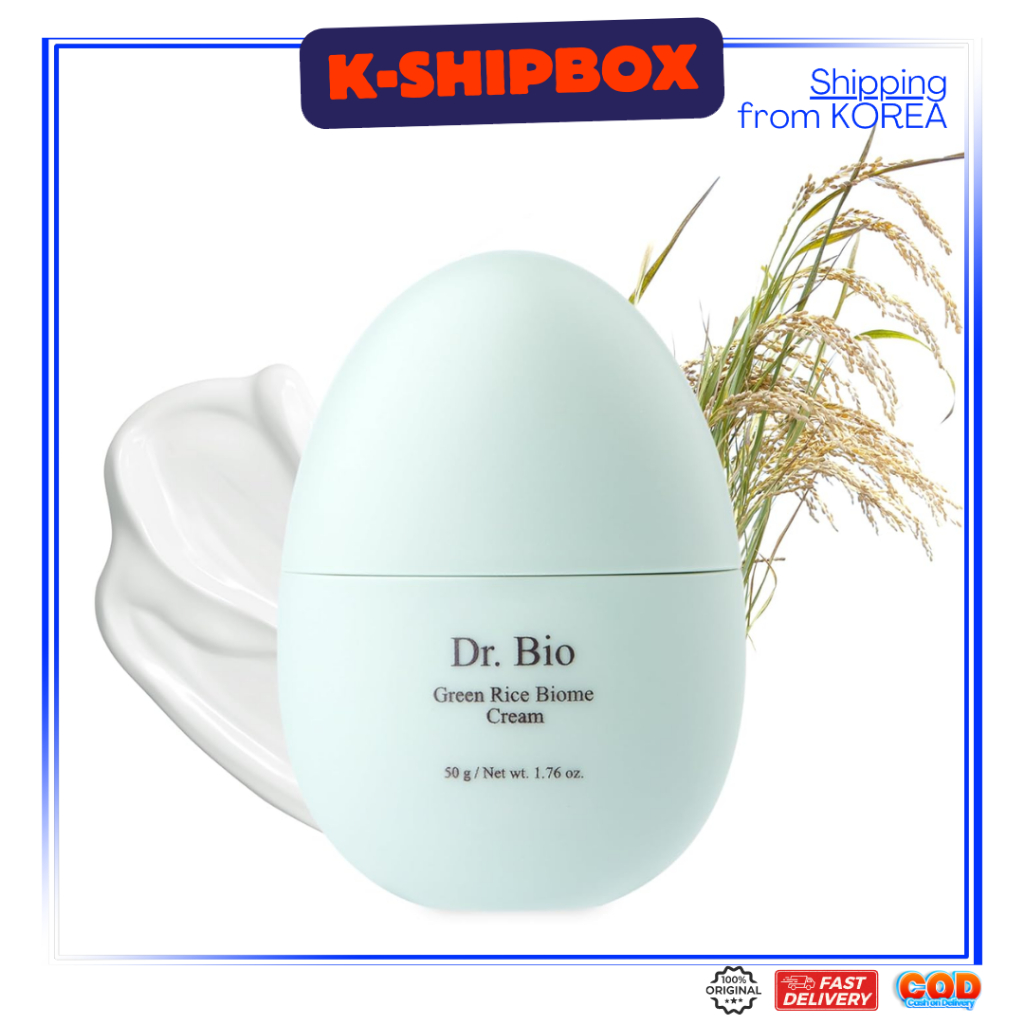 ดร. Bio Green Rice Biome Cream 50g - Hydrating, Soothing And Skin ...