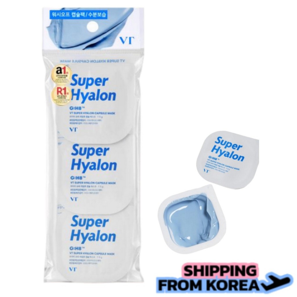 Vt Super Hyalon Capsule Mask 22.5g (7.5g x 3EA) | Shopee Thailand
