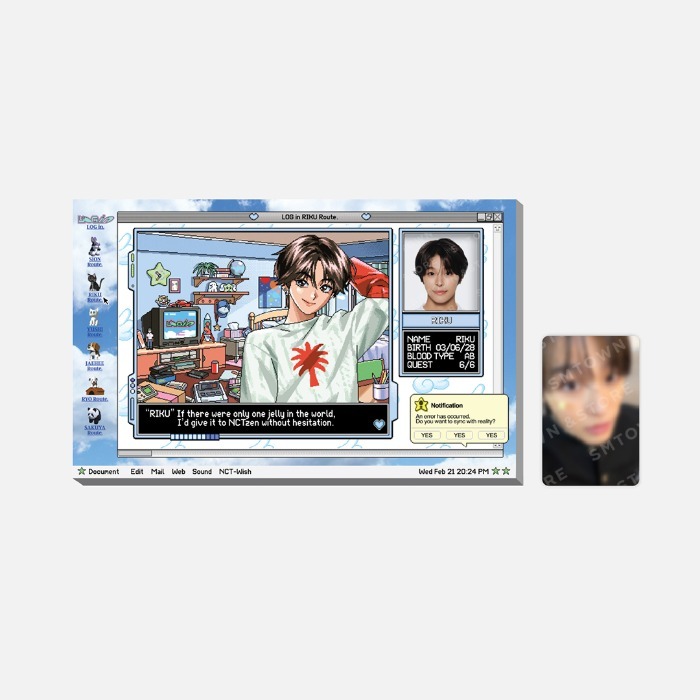 NCT WISH - [ LOGIN ] ASIA TOUR MD / LOG in PHOTO SET | Shopee Thailand