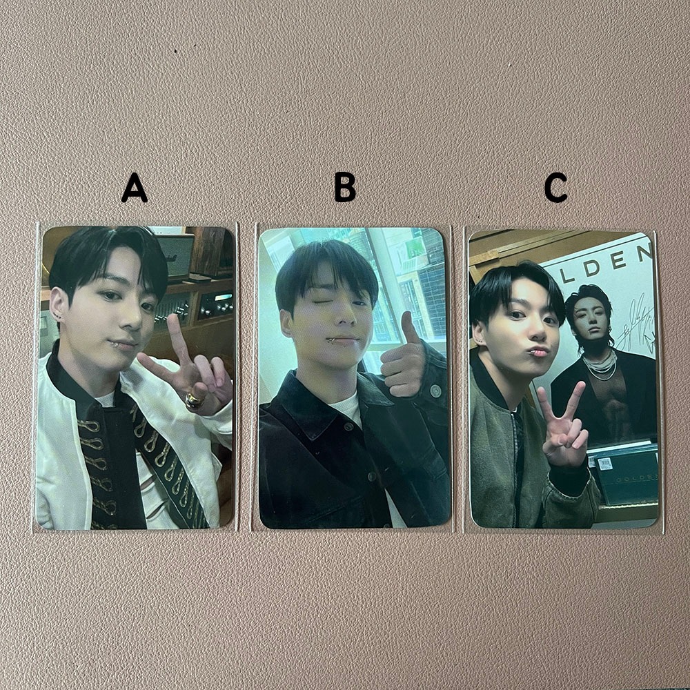Jungkook Golden Powerstation Soundwave M2U Lucky Draw Photocard