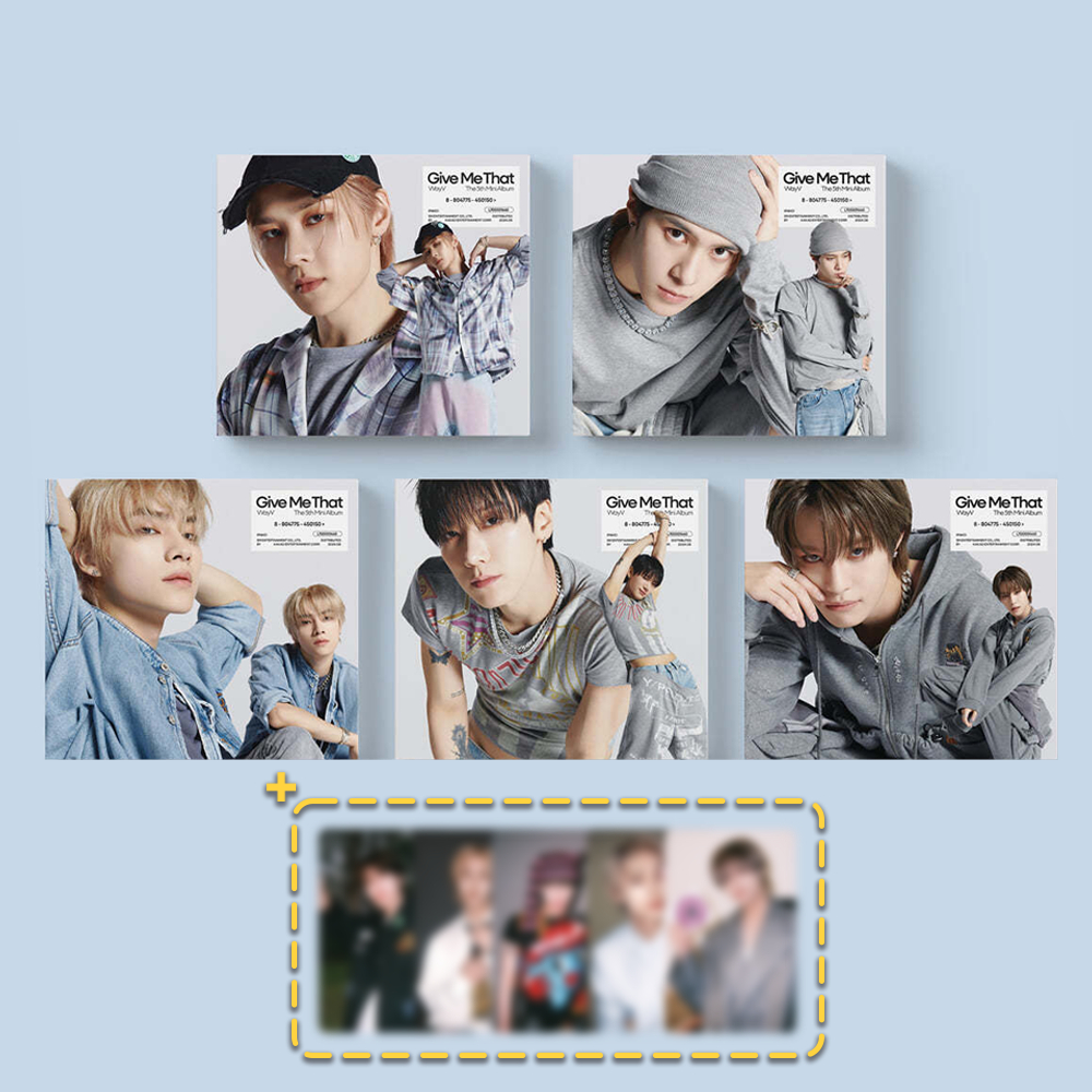 [GIFT] WayV 5th Mini Album Give Me That Digipack | Shopee Thailand