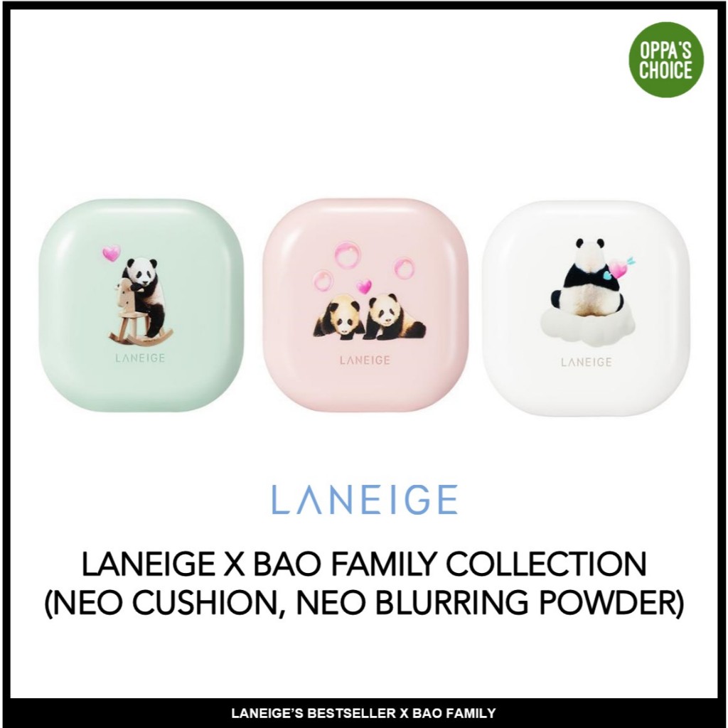 [LIMITED] LANEIGE X BAO FAMLIY COLLECTION ( NEO CUSHION, NEO BLURRING