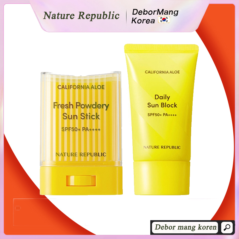 [Holika Holika] 1+1 Aloe Cooling Sun Stick SPF50+ PA++++ main image 0