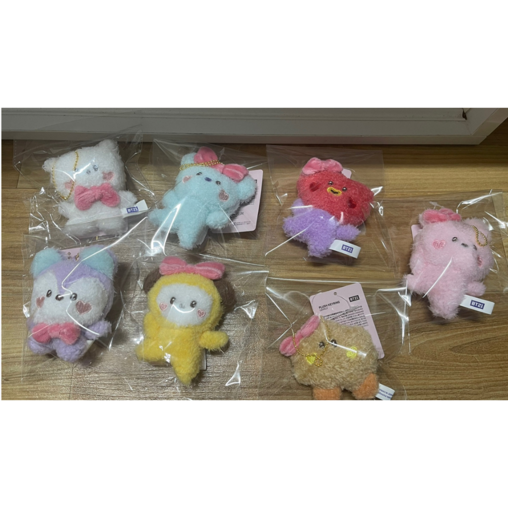 พวงกุญแจตุ๊กตา BTS BT21 Monopoly official Goods minini น่ารัก | Shopee ...