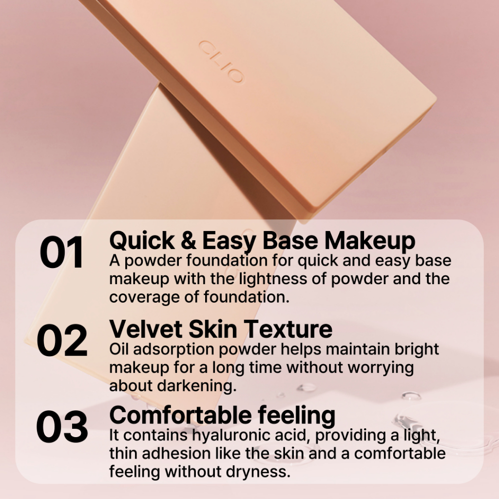[CLIO] Kill Cover Powder Foundation 9g คุชชั่น รองพื้น Cushion แต่งหน้า ...